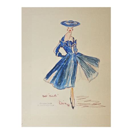 new look christian dior sketches|Christian Dior original designs.